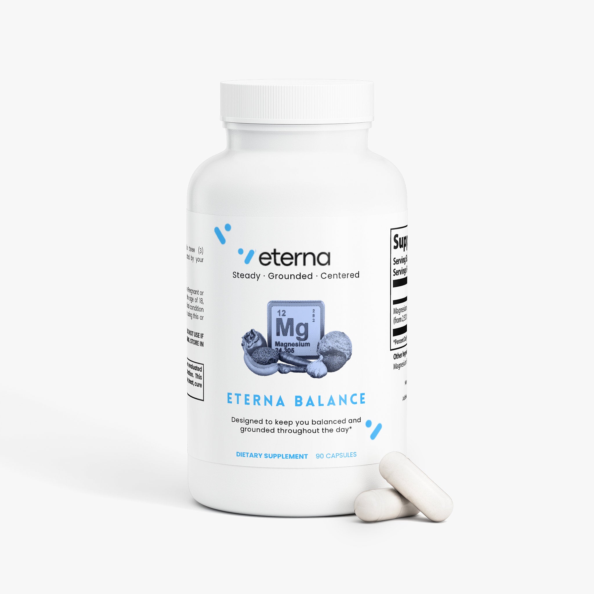 Eternavits Eterna Balance stress support supplement side view